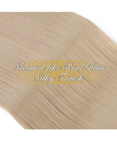 Elailite Synthetic Hair Part Extensions - 50cm #24 Medium Blonde | 90g Smooth Tresse for International Shipping - Buy Online on GoSupps.com