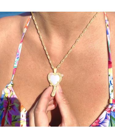 Oralgo's Vintage Trailer Necklace - Long Chain Jewelry for Women | Perfect for Weddings & Parties | Birth Silver Collarbone Accessory - Buy Online on GoSupps.com