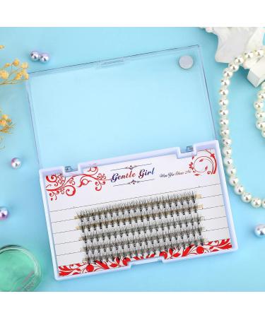 Buy Individual Eyelashes Prousaky - 100 Pcs DIY Extensions Thick 0.07mm 10mm Length - Buy Online on GoSupps.com
