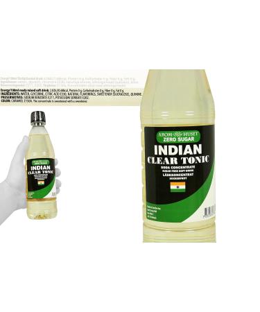 Zero Sugar Free Indian Tonic Soda Concentrate 500ml - Aspartame-Free Low Calorie Makes 12.5L - Exclusively on Amazon - Buy Online on GoSupps.com