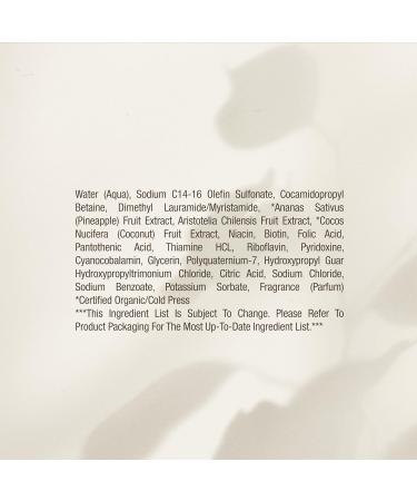 RAW SUGAR Pineapple Maqui Berry Reviver Hand Wash 12 Fl Oz (Pack of 4) Liquid Hand Soap for Kitchen or Bathroom Cleanses & Refreshes Hands Vegan Formulated without SLS/SLES & Parabens - Buy Online on GoSupps.com