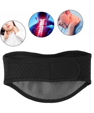 Adjustable Neck Brace & Collar - Breathable Mesh Pain Relief Protector (Black) | Shop Internationally - Buy Online on GoSupps.com