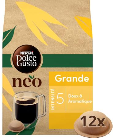 NEO Grande by NESCAF Dolce Gusto - 48 Coffee Pods (4 Boxes of 12 Pods) - Compatible with NESCAF Coffee Machines Only Dolce - Buy Online on GoSupps.com