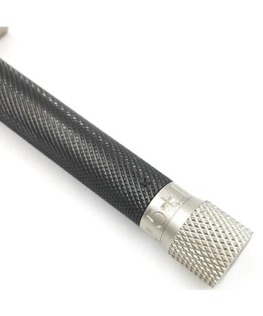 Parker Variant Adjustable Double-Sided Safety Razor - Metallic Graphite with 5 Premium Blades | International Shipping - Buy Online on GoSupps.com