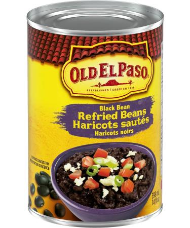 Old El Paso Refried Black Beans 398 Milliliter - Buy Online on GoSupps.com