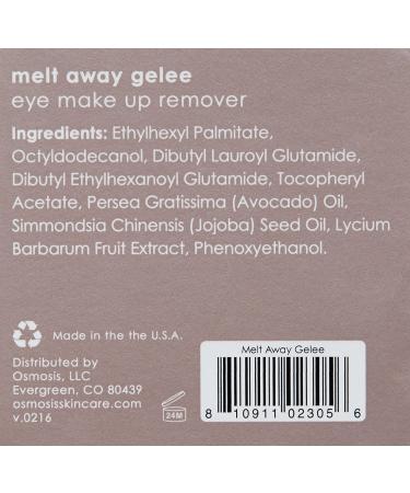 Osmosis Skincare Eye Make Up Remover Gelee - Gentle Melt Away Formula - Buy Online on GoSupps.com