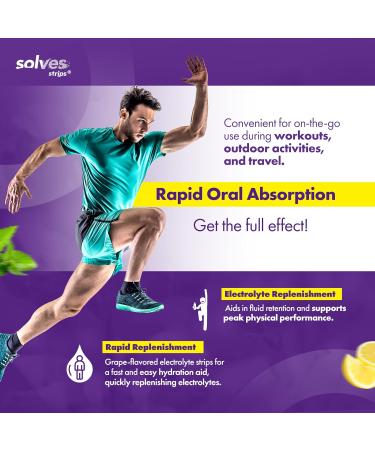 Sugar-Free Electrolyte Replenishment - Grape Burst | Instant Hydration High-Potency Single-Serve Packs for Gym & Outdoor Activity (Pack of 10 - Buy Online on GoSupps.com