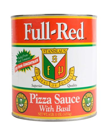 Full Red Pizza Sauce with Basil #10 6.69 Pound (Pack of 1)