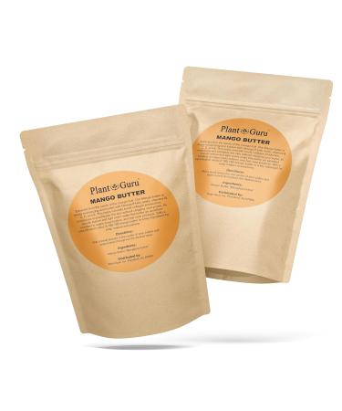 Raw Mango Butter 8 oz - 100% Pure Natural Unrefined for Skin & Hair | DIY Soap Body Butter Lotions & Creams - Buy Online on GoSupps.com