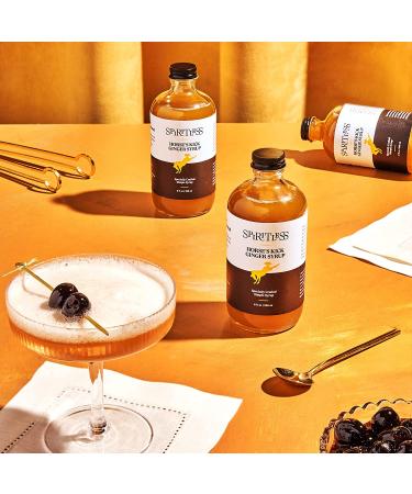 SPIRITLESS Horse's Kick Ginger Syrup - Non-Alcoholic Cocktail Mixer - 8 oz Bottle - Buy Online on GoSupps.com