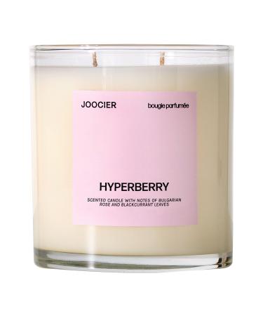 | Hyperberry Candle- Bulgarian Rose Black Currant | Baies Fragrance Inspired Candle 10 oz 70+ Hour Burn time Double Wick Luxury Home Fragrance Scented Candle Home d cor Non Toxic