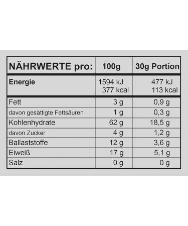 Seitenbacher Buse de cocoa - C r ales - peautre - Sans bl - Full grain - 1 x 375 g - Buy Online on GoSupps.com