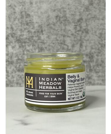 Indian Meadow Herbals Belly & Intimate Skin Balm (2oz) - Dryness Relief for Women - Buy Online on GoSupps.com