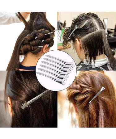 Buy 30 Pcs Generic 1zn0 Metal Duck Bill Hair Clips - Professional Steel Hair Clamps for DIY & Hairdressing | International Shipping - Buy Online on GoSupps.com