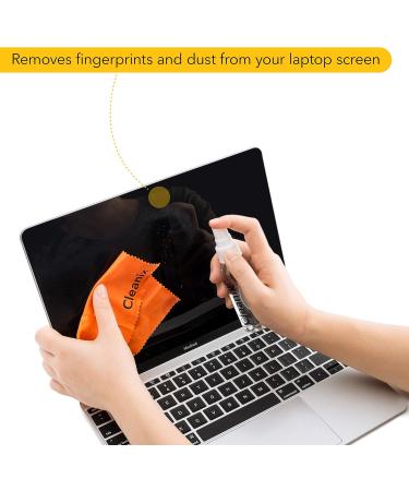 Alcohol Free Glasses Cleaner Kit (Set of 3) with (3) Microfiber Cloths - Eyeglass Cleaning Spray Bottle - Lens Cleaner in a Travel Kit - Also for Computer and Laptop Screens - Safe For All Lenses 60 ml (Pack of 3) - Buy Online on GoSupps.com