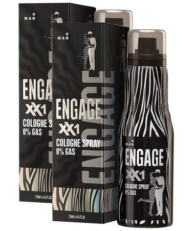 Engage XX1 Cologne No Gas Perfume for Men Citrus and Spicy Skin Friendly 135ml - Buy Online on GoSupps.com