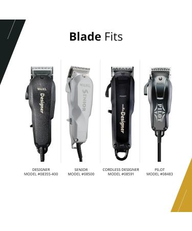 Wahl Professional 3-Hole Clipper Blade | Designer Adjusto-Lock for Senior Cordless Designer & Pilot Clippers - Fast International Shipping - Buy Online on GoSupps.com