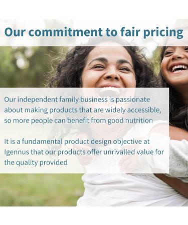 Igennus Highest Strength Chelated Magnesium Glycinate 1300mg 380mg Elemental 90 Servings Pure & Clean Buffered Magnesium Bisglycinate Vegan 180 Capsules - Buy Online on GoSupps.com