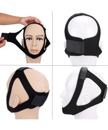 IBLUELOVER Anti Snoring Chin Strap - Breathable Adjustable Snoring Solution for Men, Women, CPAP Users - Buy Online on GoSupps.com