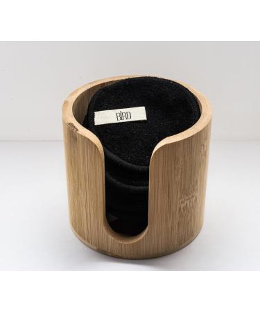 Cotton pad reusable makeup remover disc box of 10 organic cotton and bamboo pads with storage tower and washing net - Buy Online on GoSupps.com