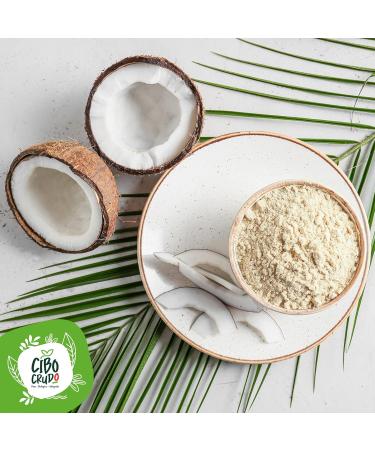Organic Coconut Flour - 500g | Low Carb Keto-Friendly Gluten-Free No Sugar De-Oiled | Cocos Flour Alternative - Buy Online on GoSupps.com