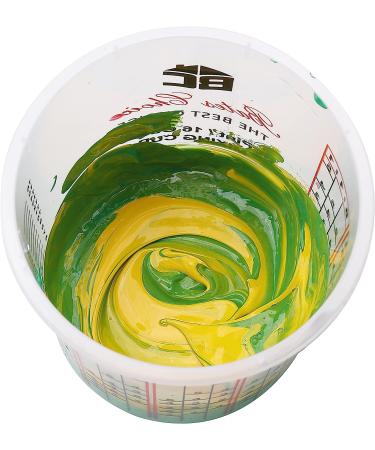 Bates 16 oz Paint Mixing Cups - 12 Pack Resin Mixing Cups for Epoxy - Plastic Measuring Containers - Buy Online on GoSupps.com
