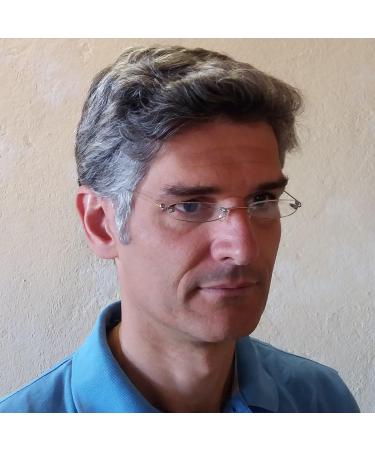 Rimless Silver Reading Glasses +1.5 Diopters | Stylish & Lightweight International Shipping - Buy Online on GoSupps.com