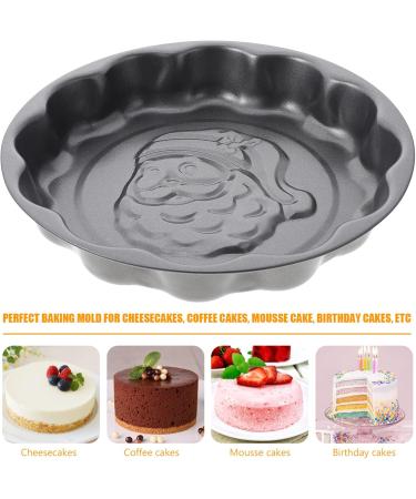 Alipis 1pc Cake Mold Cake Pan Baking Pans Cupcakes Carbon Steel Baking Pan Non-Stick Mold Pie French 19.5X19.5X4CM Grey - Buy Online on GoSupps.com