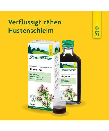 Salus Thyme Organic 100% Pure Fresh Plant Juice 200 ml - Buy Online on GoSupps.com