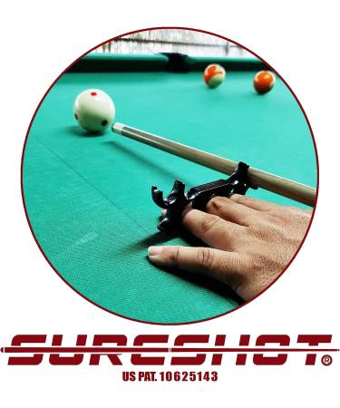 Sure Shot 3-Finger Billiard Mechanical Bridge for Billiards  Hand Held Pool Bridge  Billiards Pool Cue Accessory  The First Ever Handheld Snooker Accessory That Perfects Every Shot! - Buy Online on GoSupps.com