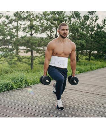 Siopob Back Brace | Anti-Skid Lumbar Support - Lower Back Brace With Adjustable Support Straps Anti-Skid Sweat- Band Com-fortable Gym Accessories Gray Size S - Buy Online on GoSupps.com