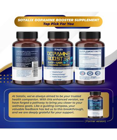 5-HTP + GABA with L-Theanine + L-Tyrosine - Mood & Focus Memory & Energy Restful Sleep Support (150-day Supply (Pack of 1)) - Buy Online on GoSupps.com