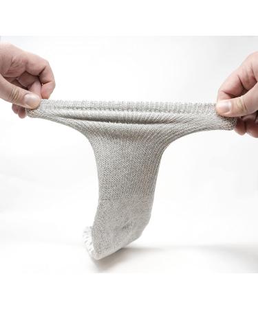 AMU Solutions 6 Pairs Non-Binding Loose Fit Crew Socks | Non-Slip Diabetic Socks 13-15 Gray - Buy Online on GoSupps.com
