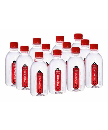 CForce Natural Artesian Bottled Water, Naturally High pH + Alkaline, 12 oz (354.8ml) (Pack - 12) 12 Fl Oz (Pack of 12)