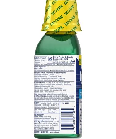 Buy Vicks NyQuil Severe Cold & Flu Relief Liquid - Original Flavor 12 Fl Oz (Pack of 6) | Fast International Shipping - Buy Online on GoSupps.com