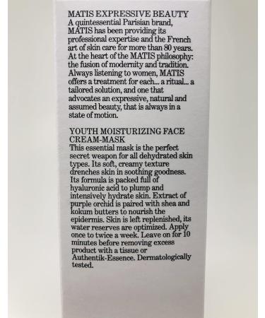 MATIS Paris Authentik-Mask - Youth Hydrating Mask | Buy Online | International Shipping Available - Buy Online on GoSupps.com