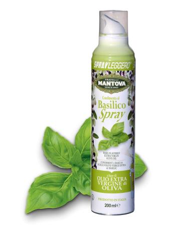 Sprayleggero Extra Virgin Olive Oil with Basil - 6x200ml Spray Bottle | Save Up to 90% Oil Usage! - Buy Online on GoSupps.com