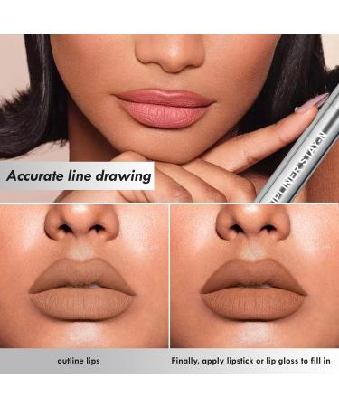 3 Pack Peel Off Lip Pencil - Long Lasting & Removable Lip Tattoo - Matte Brown - Light Brown/Dark Brown/Burgundy - Buy Online on GoSupps.com