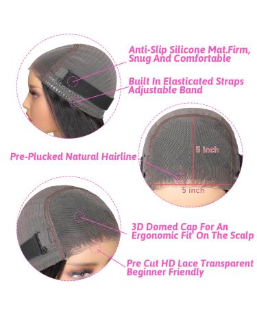 Buy Wear and Go Glueless Wigs - Pre Cut Lace Natural Hairline Beginner Friendly 180% Density 18 Inch for Black Women | International Shipping - Buy Online on GoSupps.com