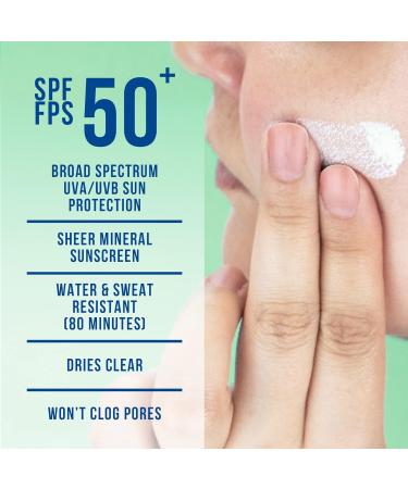 Blue Lizard Sheer Sunscreen Lotion SPF 50+ for Face - Buy Online on GoSupps.com