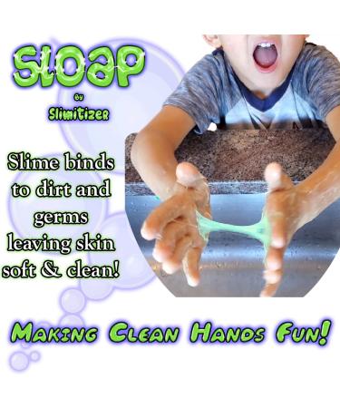 Buy 3pk SLOAP 8oz Slimey 20 Second Hand Soap - Cruelty Free Engineered Hygiene for Kids - International Shipping Available - Buy Online on GoSupps.com