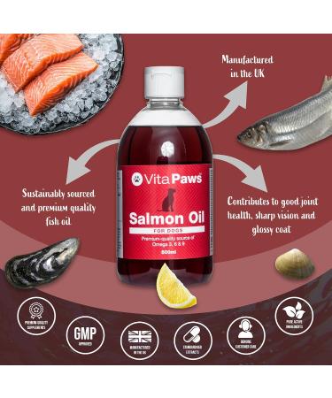 Salmon Oil for Dogs | 500ml | SimplySupplements - Buy Online on GoSupps.com