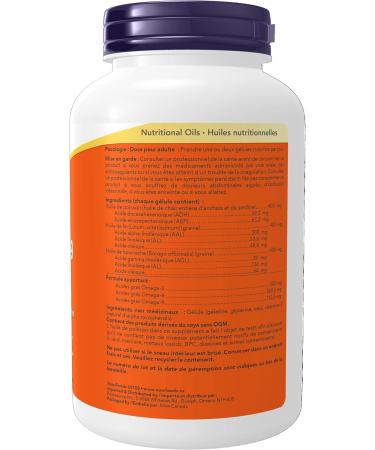 NOW Supplements Super Omega 3-6-9 1 200mg Softgels 180 Count Unflavored 180 count (Pack of 1) - Buy Online on GoSupps.com