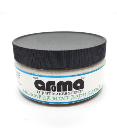 Cucumber Mint Body Scrub 8 Ounce