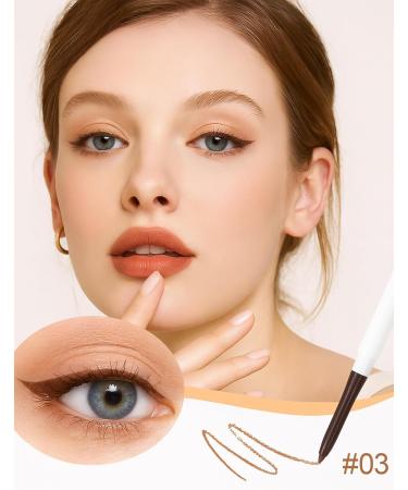 bark Erinde Gel Eyeliner Pen Brown with Brush Rotatable Eyeliner for Precise Lines and Extensions Long Lasting Matte Finish Soft Texture Highly Pigmented Ideal for Beginners 1 Piece 03 - Buy Online on GoSupps.com