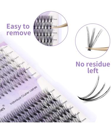 240PCS D Curl Cluster Lashes Extension 10D/20D MIX 12-16mm DIY Eyelashes Extensions - Buy Online on GoSupps.com