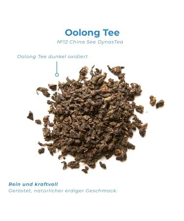 Soolong See China No12 Oolong Tea - Premium Dark Oxidized Loose Leaf - Powerful & Earthy Flavor - 100g Can - International Shipping Available - Buy Online on GoSupps.com