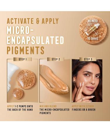 Max Factor Miracle Pure Hydratint Essence Foundation 7 deep up to 24 hours hydration 71 waterbased formula natural coverage vegan formula - Buy Online on GoSupps.com