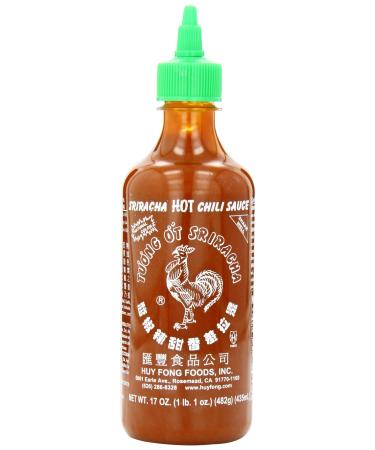 Sriracha Tuong Ot Sriracha Hot Chili Sauce, 17 Ounce