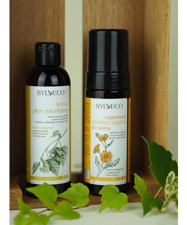 Sylveco Micelle Water with Linden Blossom 200ml - Gentle Makeup Remover for Sensitive Skin | Vegan Natural Cosmetics - Buy Online on GoSupps.com